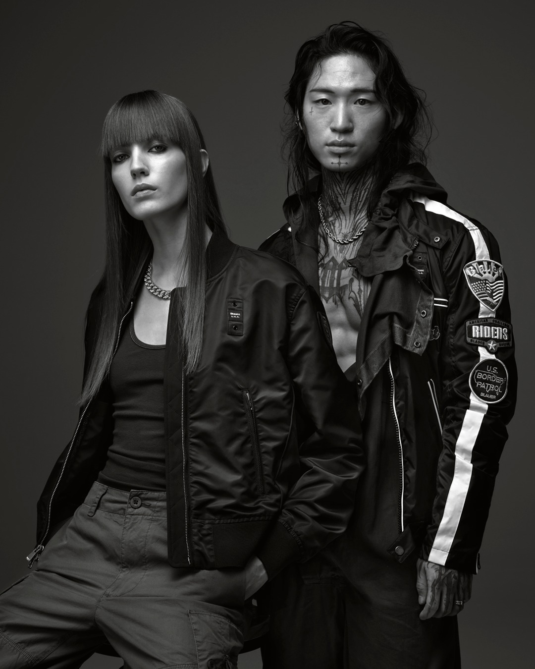 Blauer.USA なじま （N-2B JACKET）