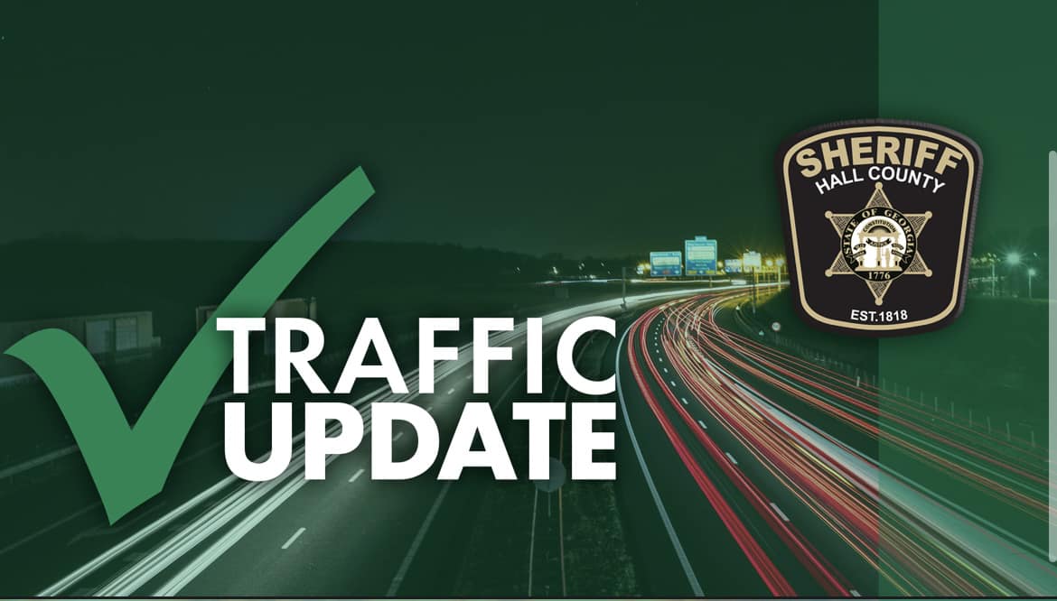 Update: The roadway is... - Hall County Sheriff's Office | Facebook