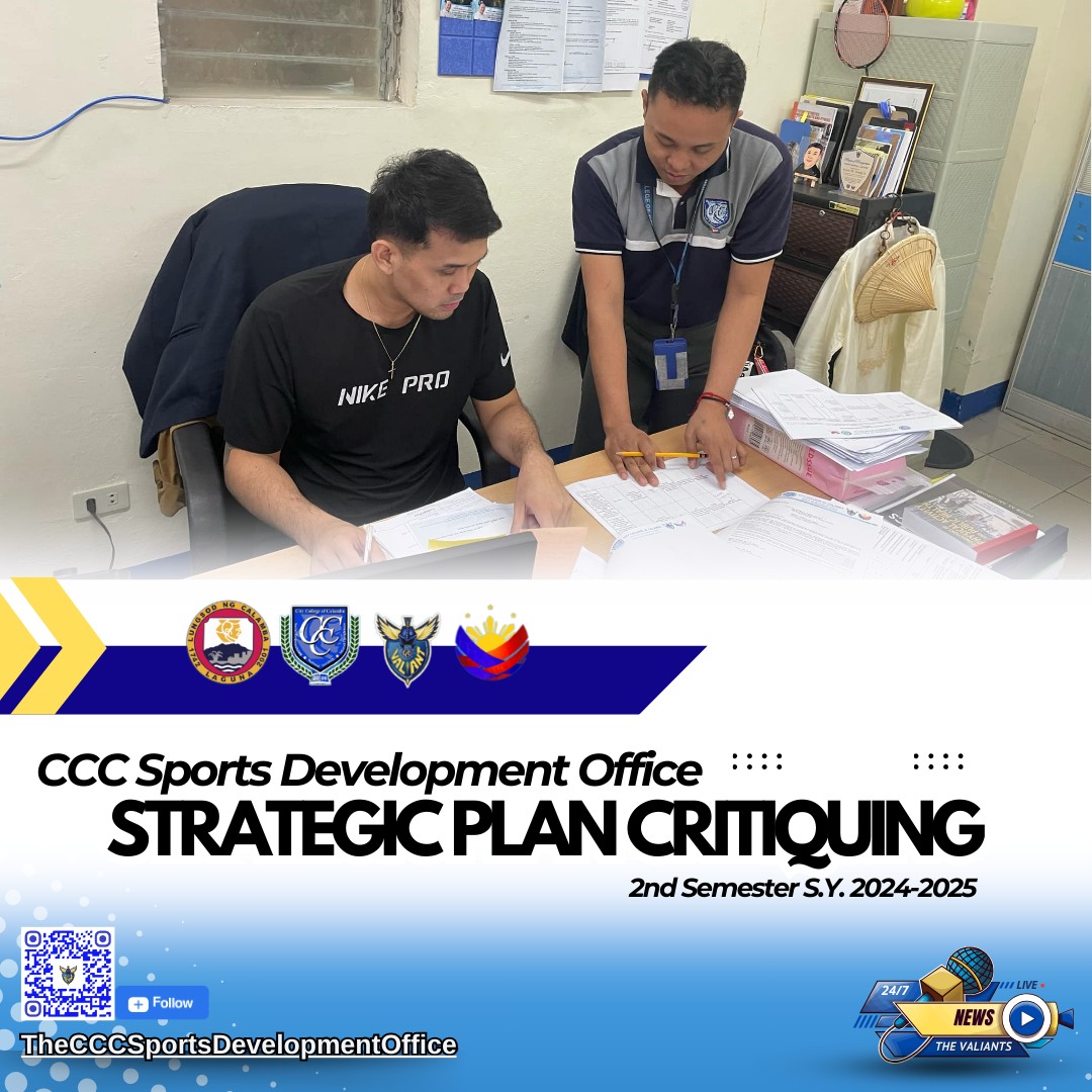 CCC... - CCC Sports and Wellness Office - The CCC Valiants | Facebook