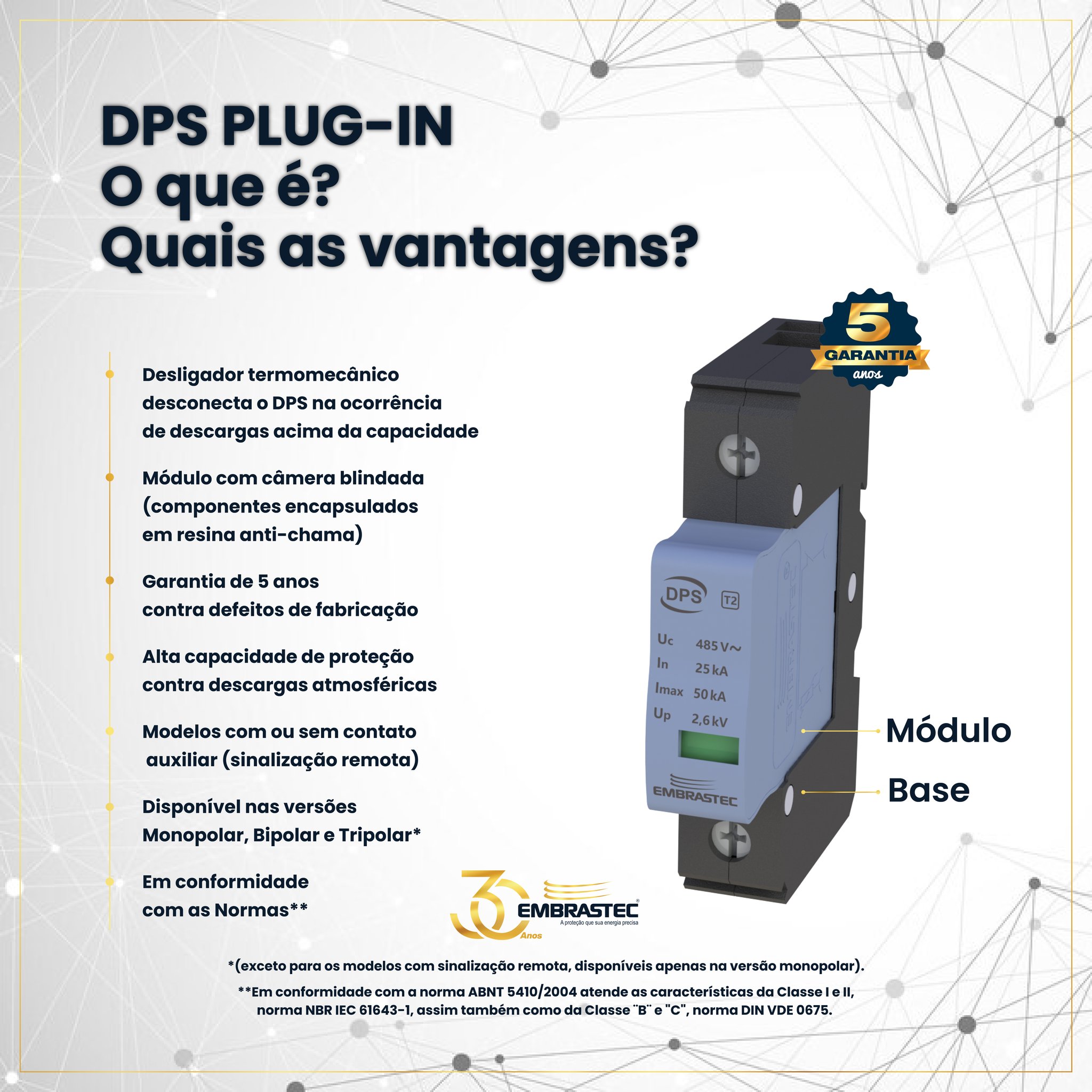 EMBRASTEC - ⚡️🛡Você já conhecia as vantagens do DPS...