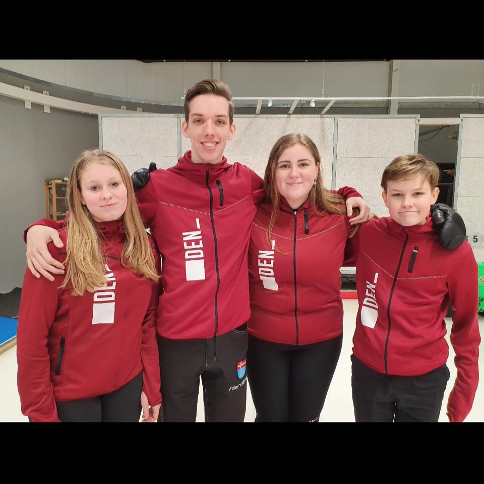 Team Natalie and Kasper Wiksten Mixed Doubles Tårnby CC Denmark on ...