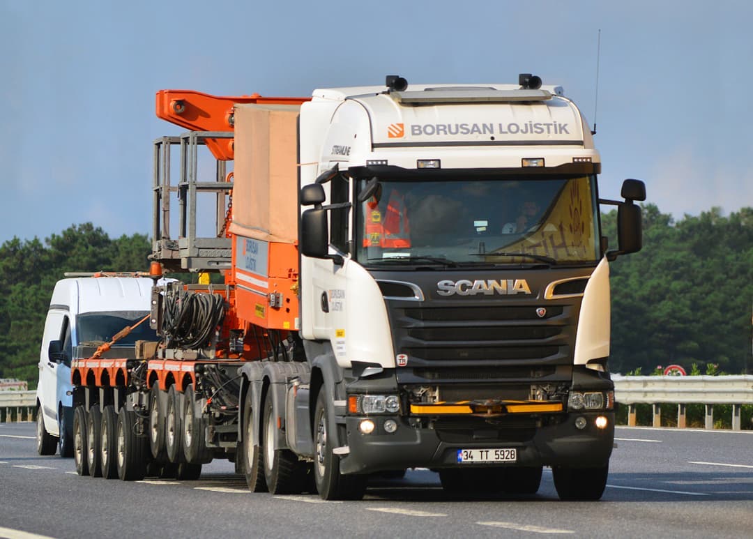 Tr_truckspotter - Borusan Lojistik Heavy Haulage SCANIA R730 V8 6X4 ...