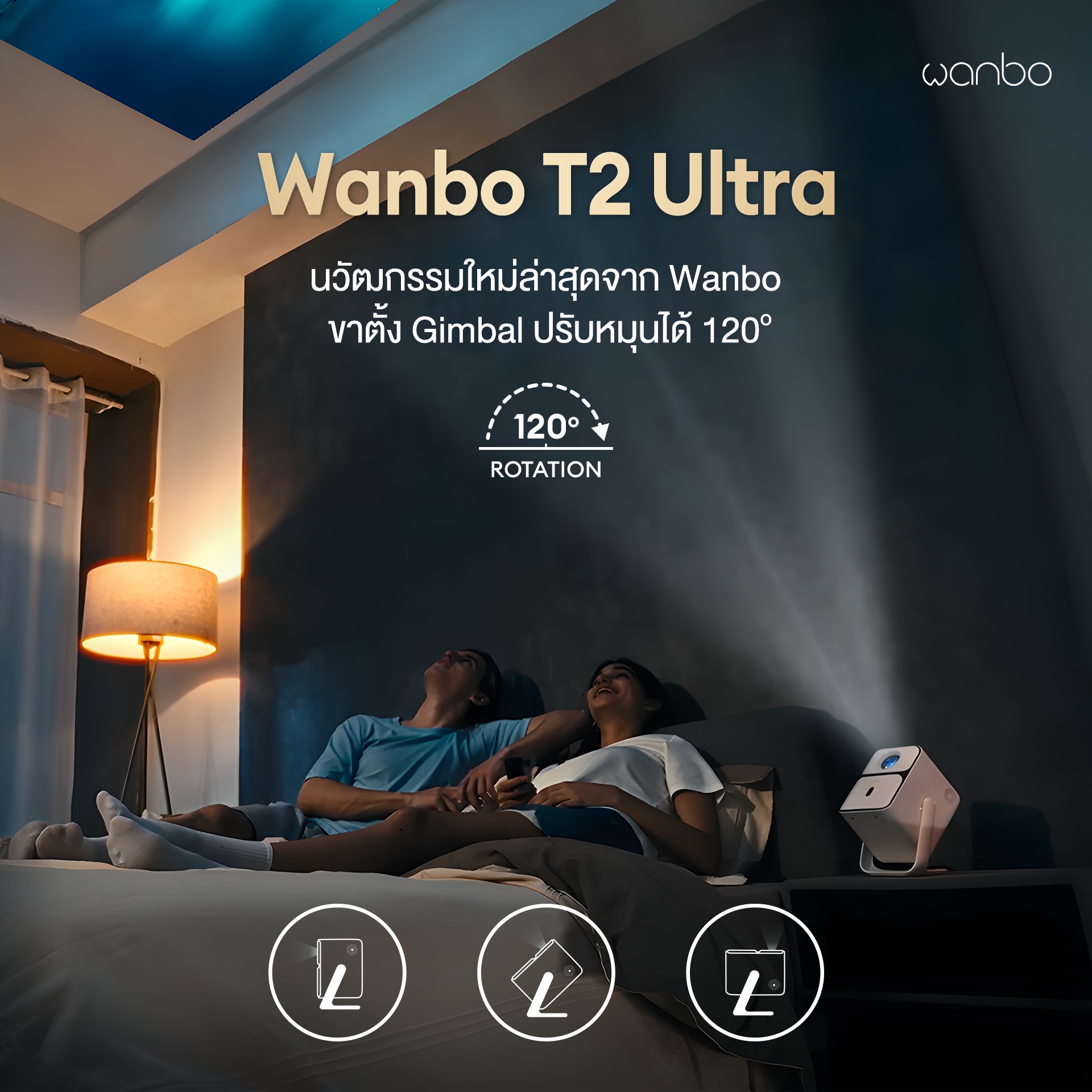 Wanbo Thailand Store - T2 Ultra – เปลี่ยนทุกที่ให้เป็นโรงภาพยนตร์ ...