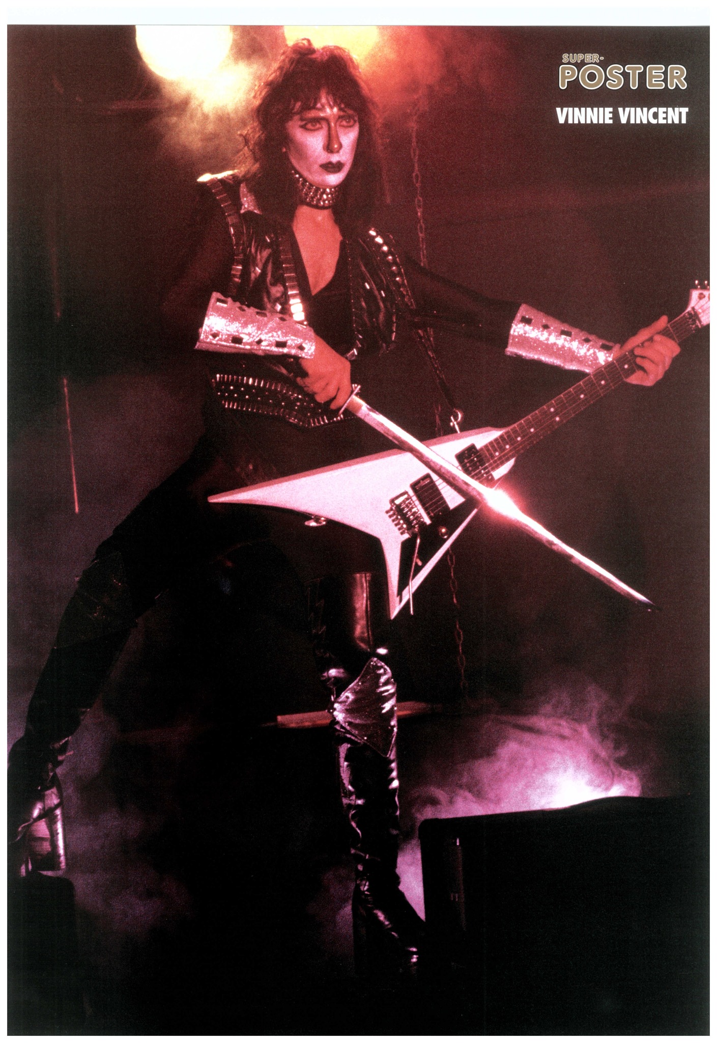 Vinnie Vincent 'Euphoria' advert from Hit Parader October 1996.