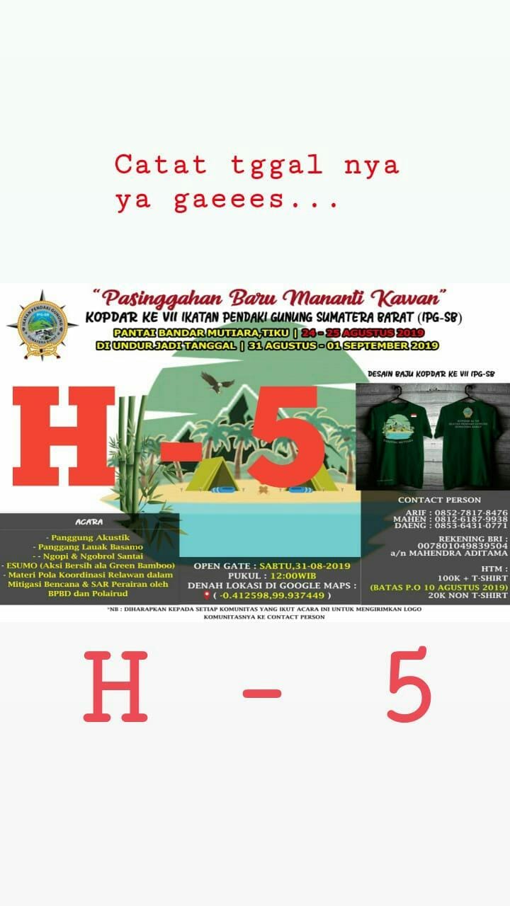 Ikatan Pendaki Gunung Sumatera Barat Ipg Sb Photos Facebook