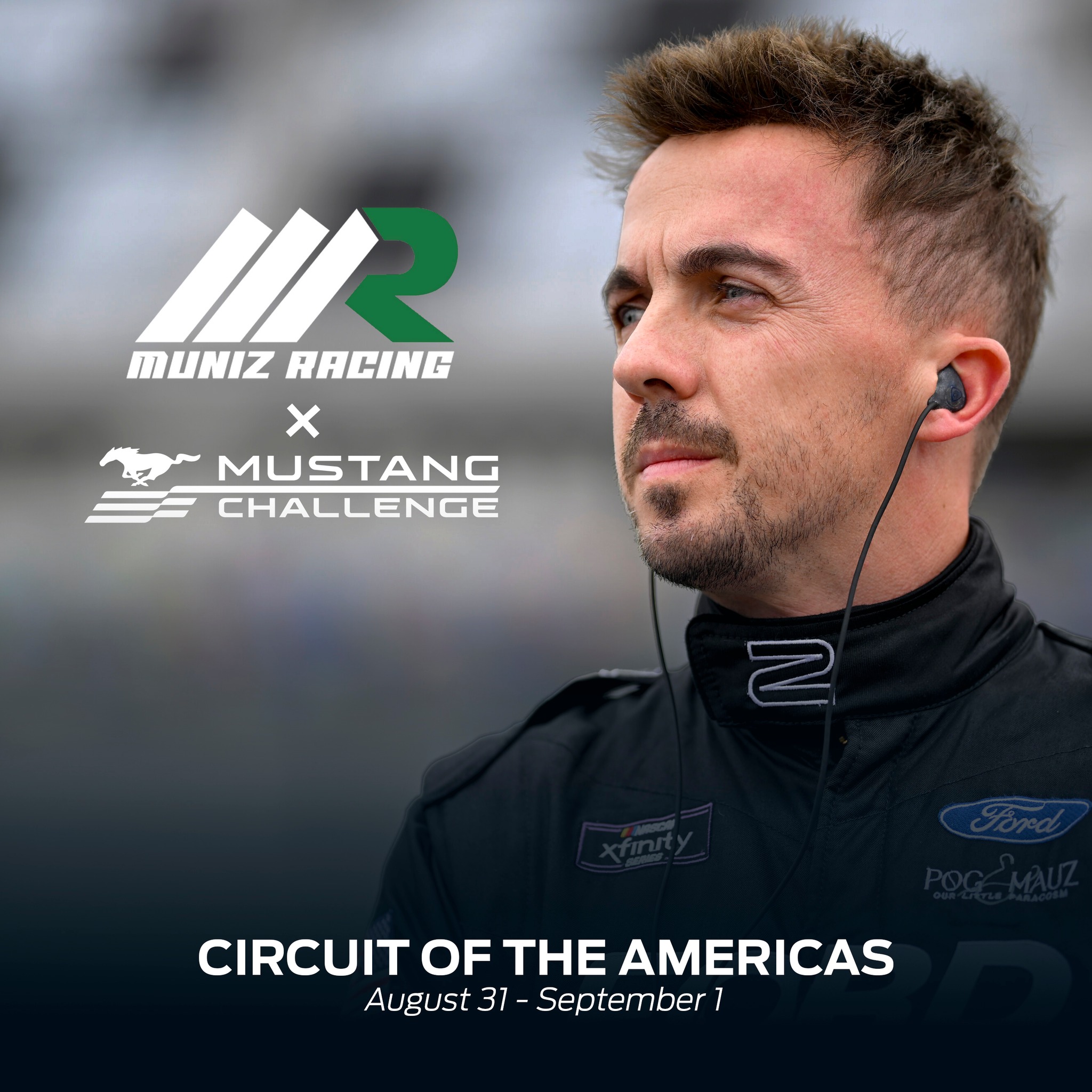 Frankie Muniz takes to the track this... - Ford Performance