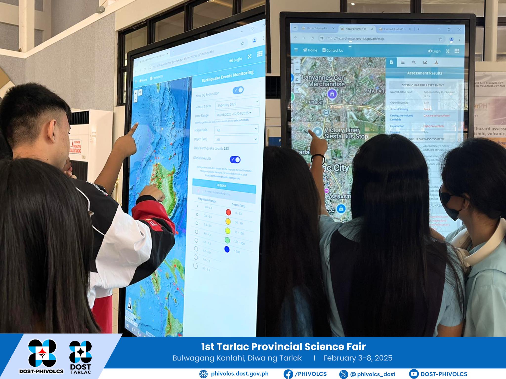 It is the last day of the 1st Tarlac Provincial Science Fair, where the ...