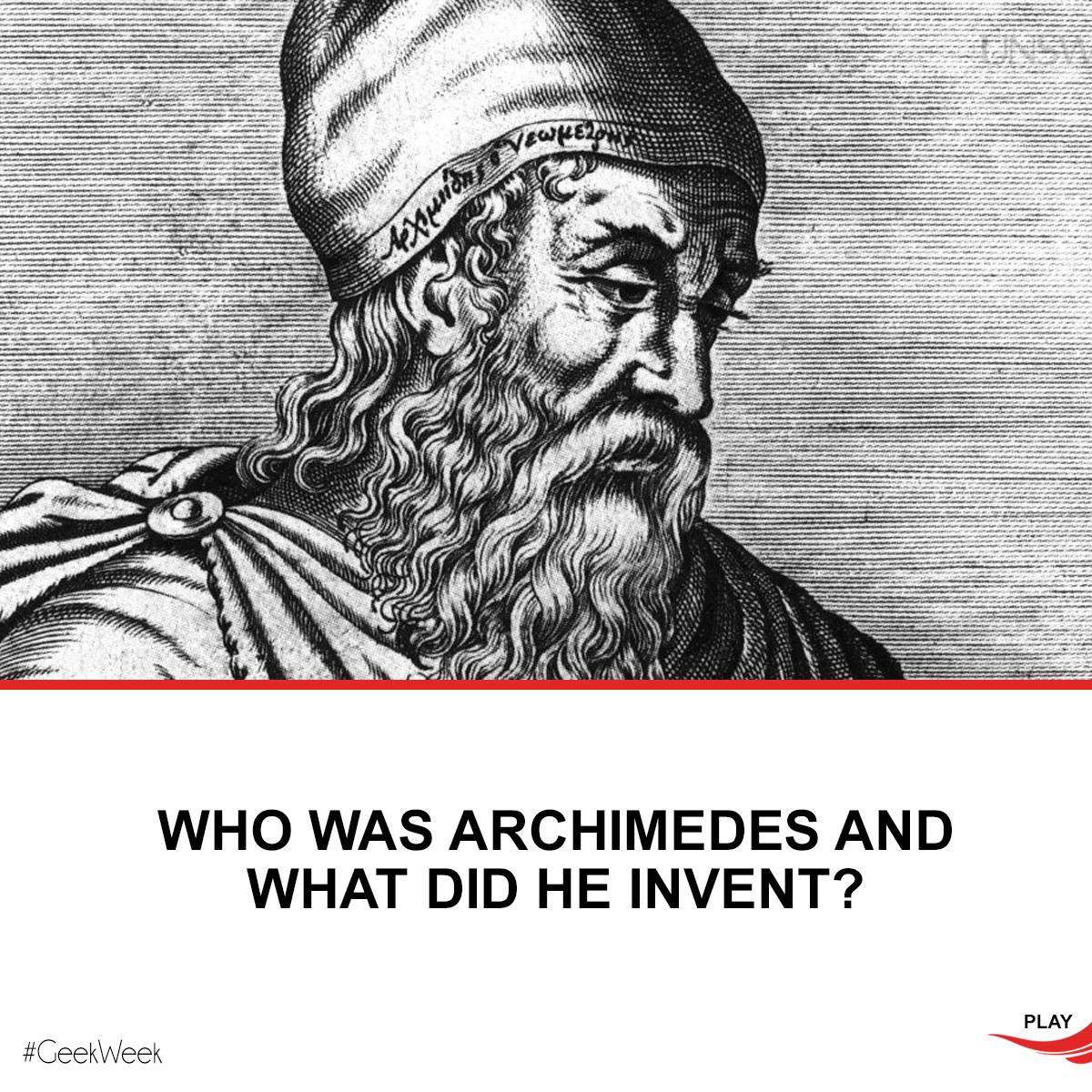 Cairo Festival City Mall - Who was Archimedes and what did he invent ...
