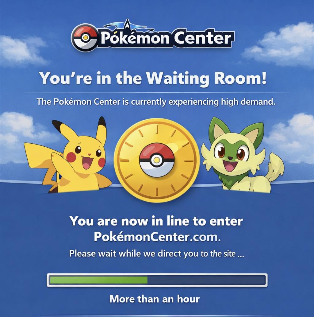 Pnc - GOOD MORNING EVERYONE!! Pokemon Center queue is open!! Not sure ...