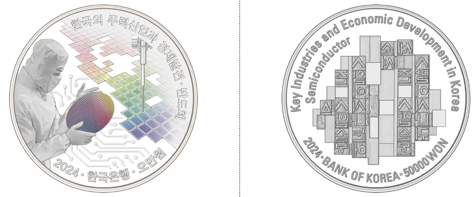 New Korean commemorative coins for key industries
