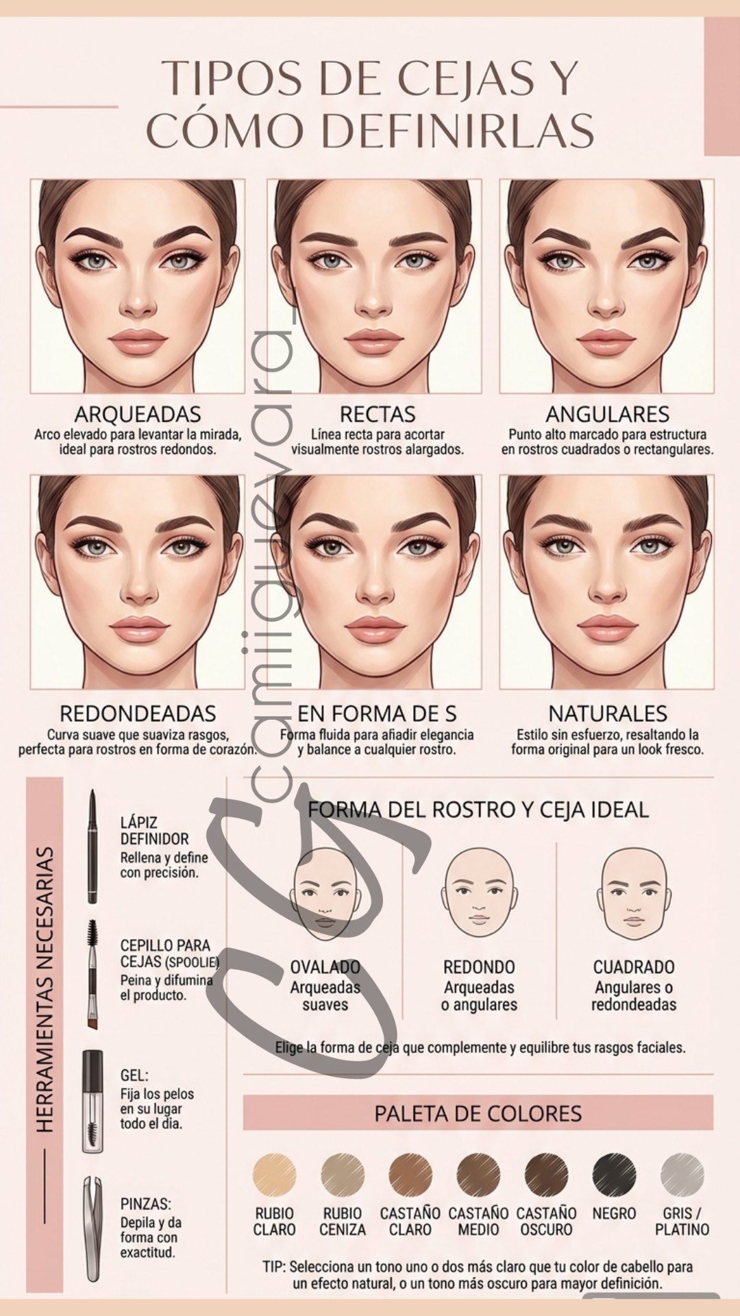 camiiguevara_ - Mapa para unas cejas perfectas 🥰😍😱 | Facebook