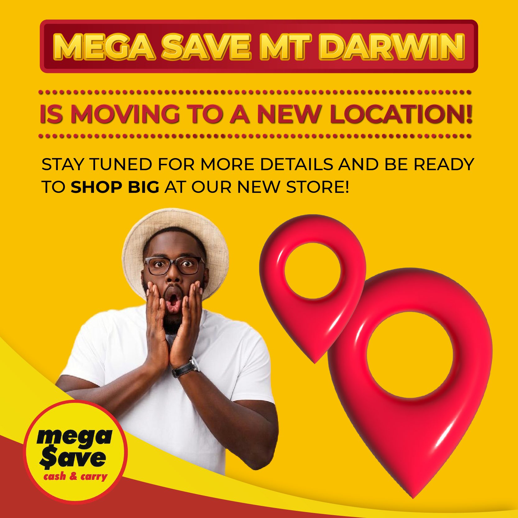 Mega - 🚨 Exciting News! 🚨 Mega Save Mt Darwin is MOVING to a BRAND NEW ...