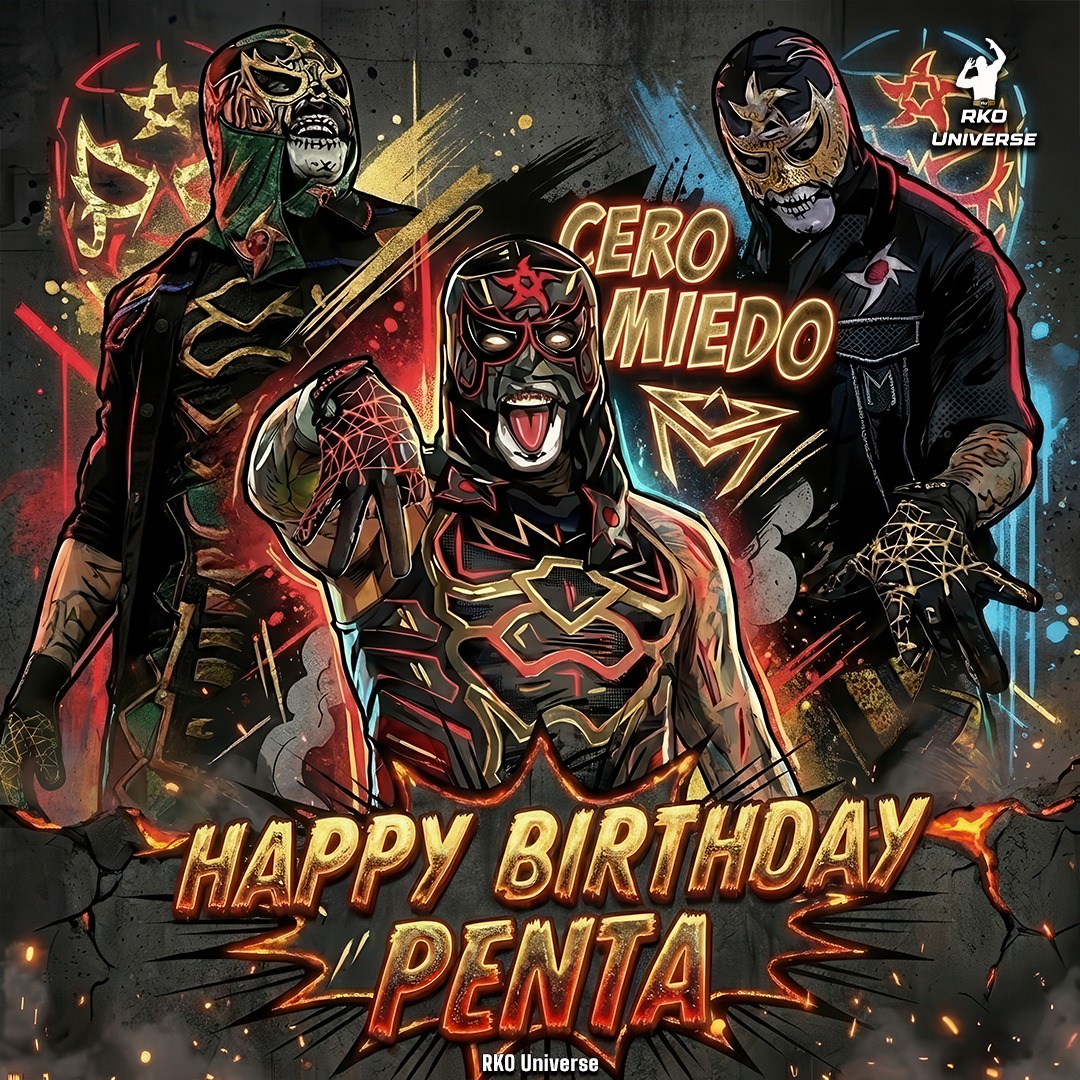 RKO - Happy Birthday to WWE superstar, Penta 🥳 | Facebook