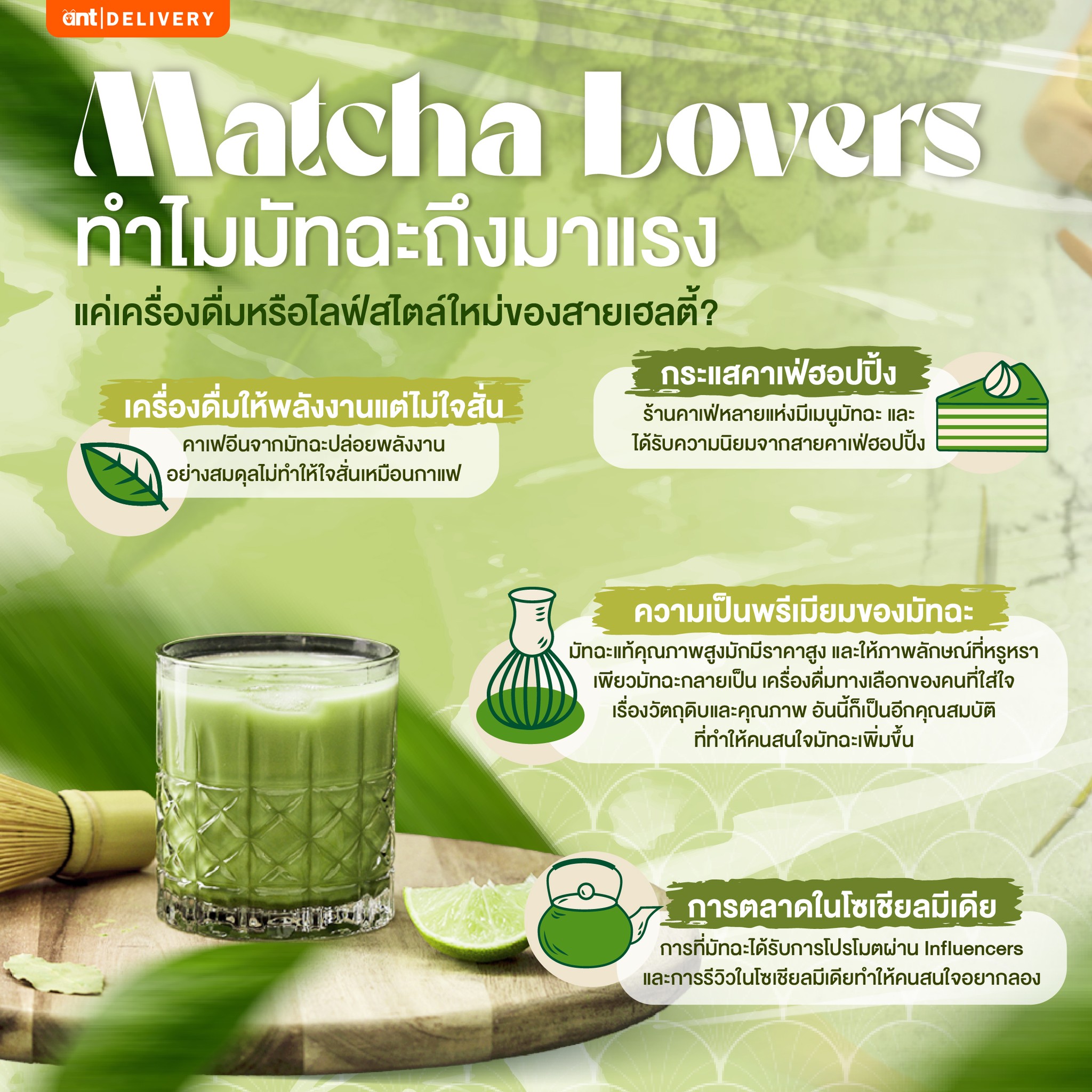 🌿 Matcha Fever กำลังมา!... - Ant Delivery ละงู | Facebook