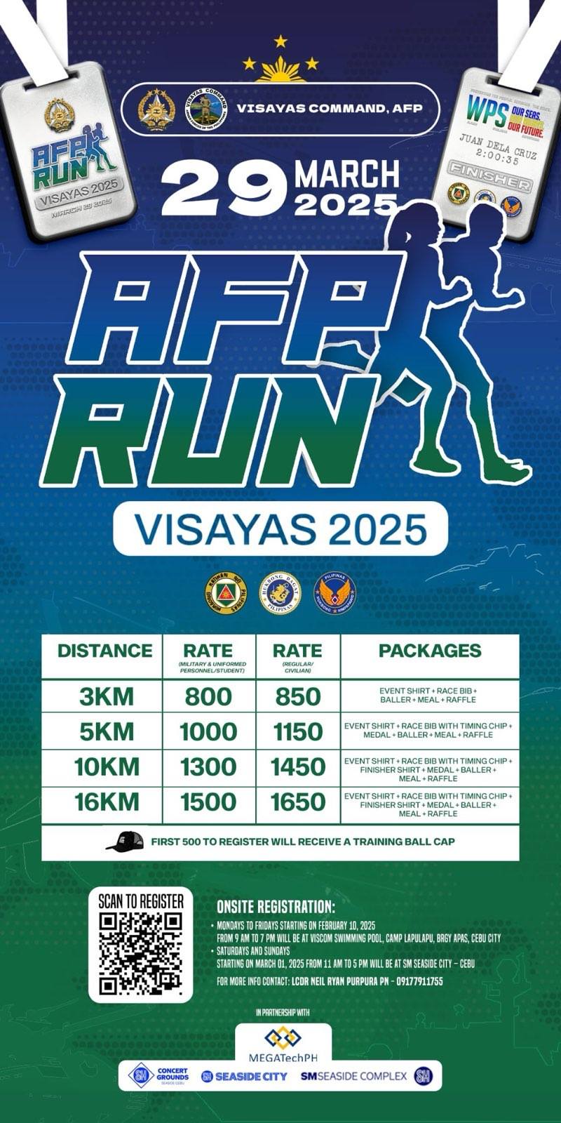 AFP RUN VISAYAS 2025 🏃‍♀️ Heroes... - 220th Airlift Wing | Facebook