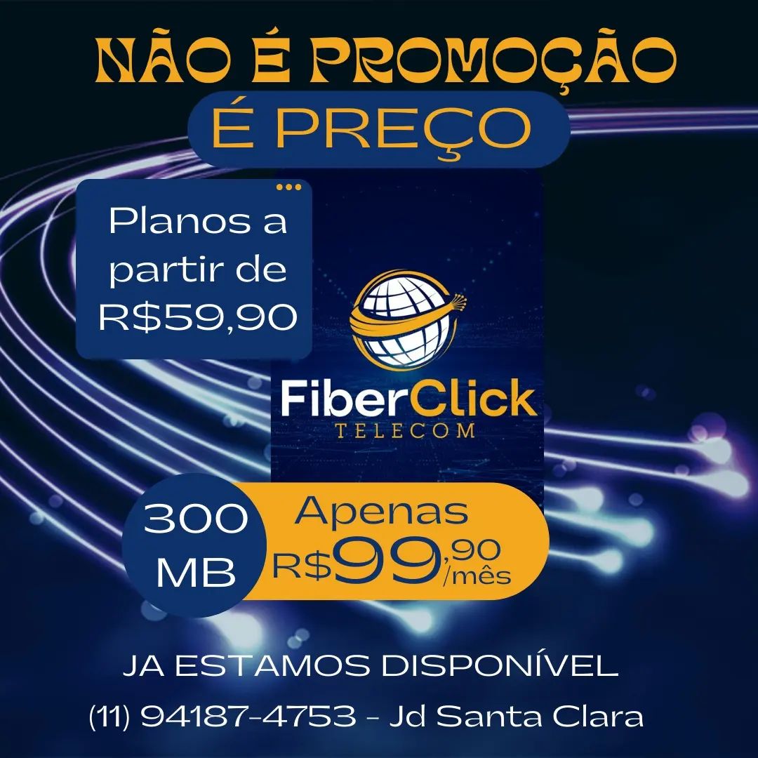 Fiber Click Telecom | Embu das Artes SP