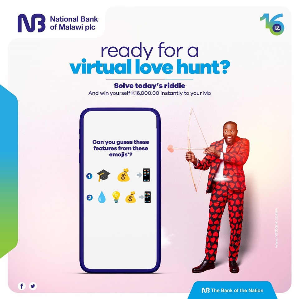 Ready for today’s Virtual Love... - National Bank of Malawi