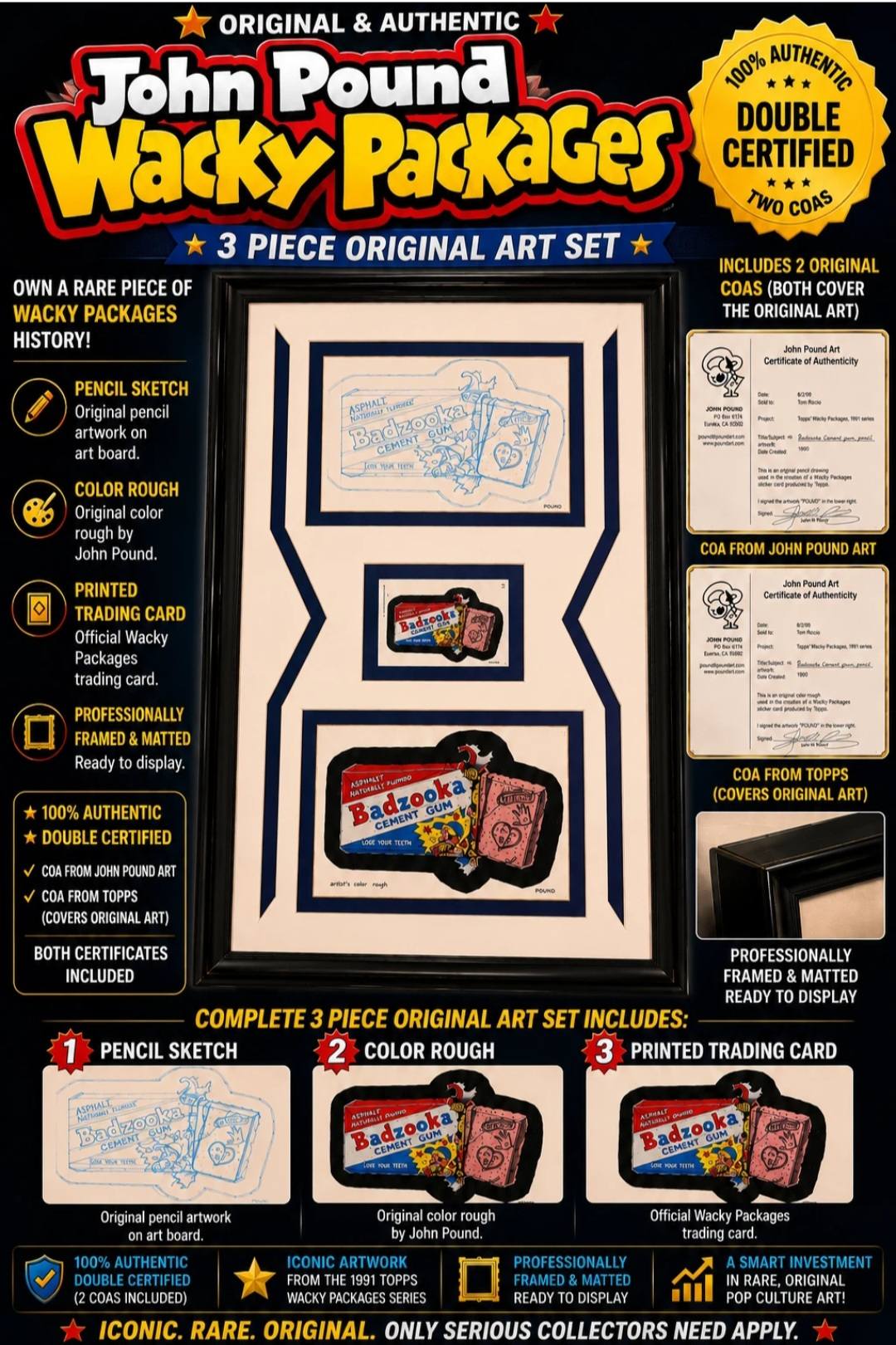 wacky packages rare cards Vintage Packs Card Bundles  Spark Pretty PSA Set Registry: Collecting Topps