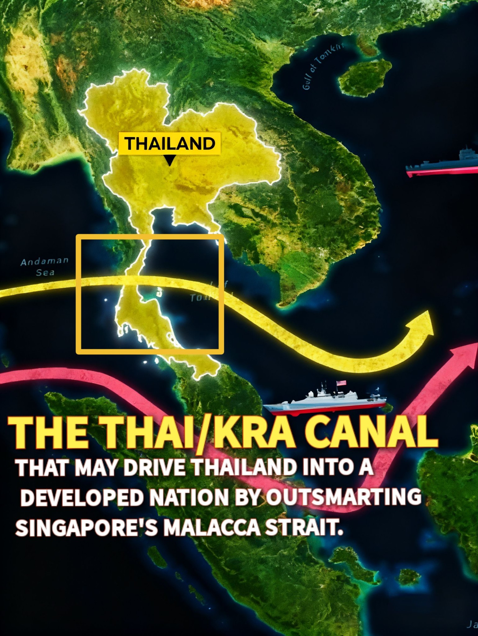 ASEAN Skyline - The planned Thai Canal or Kra Canal that... | Facebook