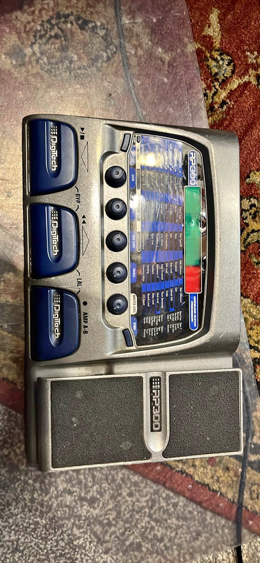 DigiTech RP300 guitar multi-effects pedal - Multi Effects Pedals ...