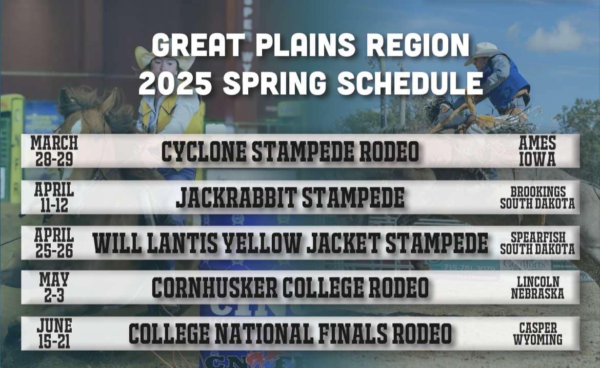 SDSU Rodeo - Here is our spring schedule! Mark your... | Facebook