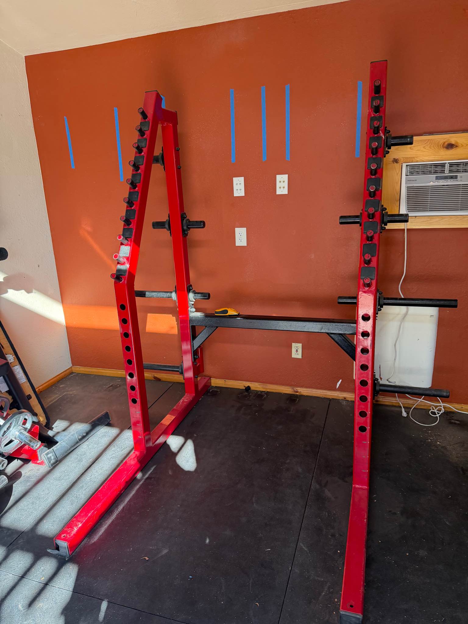 Samson commercial-grade squat rack - Weight Lifting Machines & Racks ...