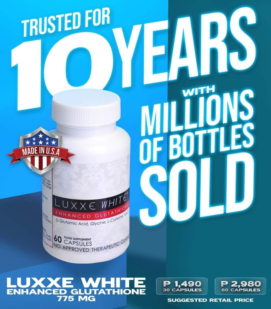 luxxe white glutathione usa Paradahan Tanza Cavite complexion brightener