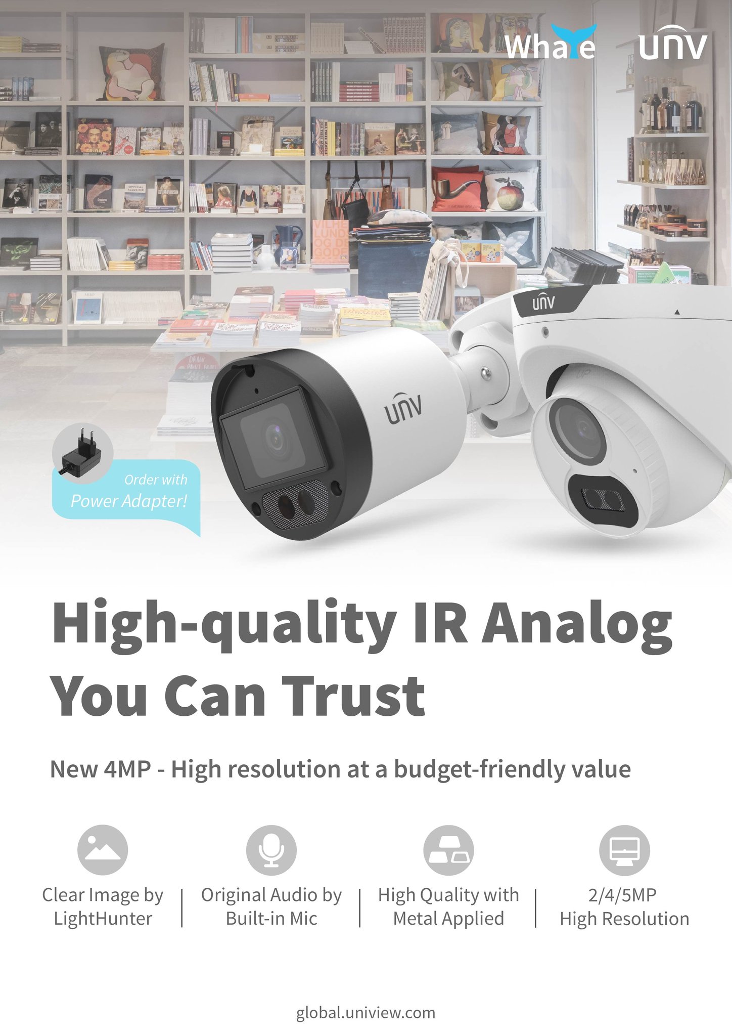 Introducing the new 4MP IR analog... - Uniview Thailand | Facebook