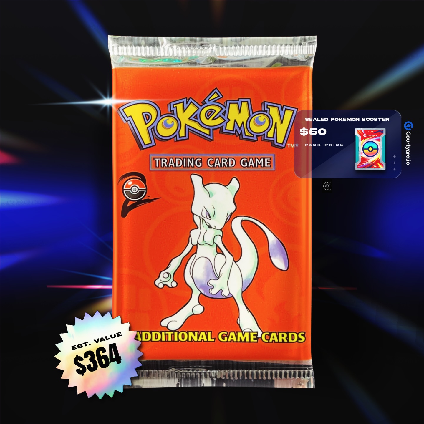 sealed base set 2 booster box Vintage Pokmon XRAY Base Set 2 SEALED