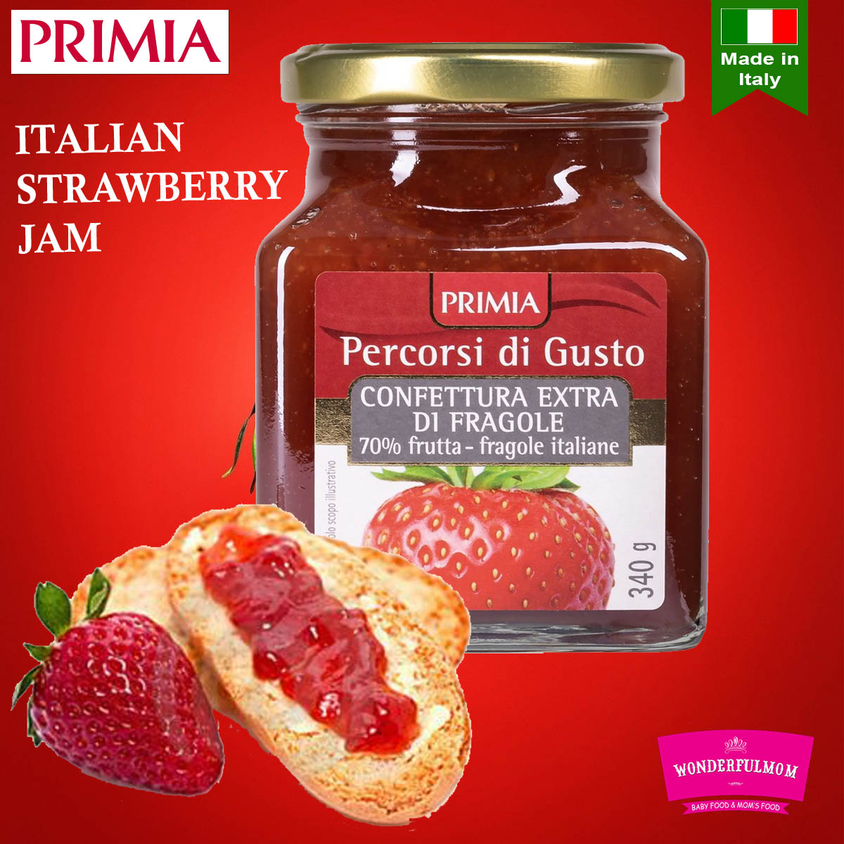 Wonderfulmom - Prima Strawberry Jam 340g #Exclusive... | Facebook