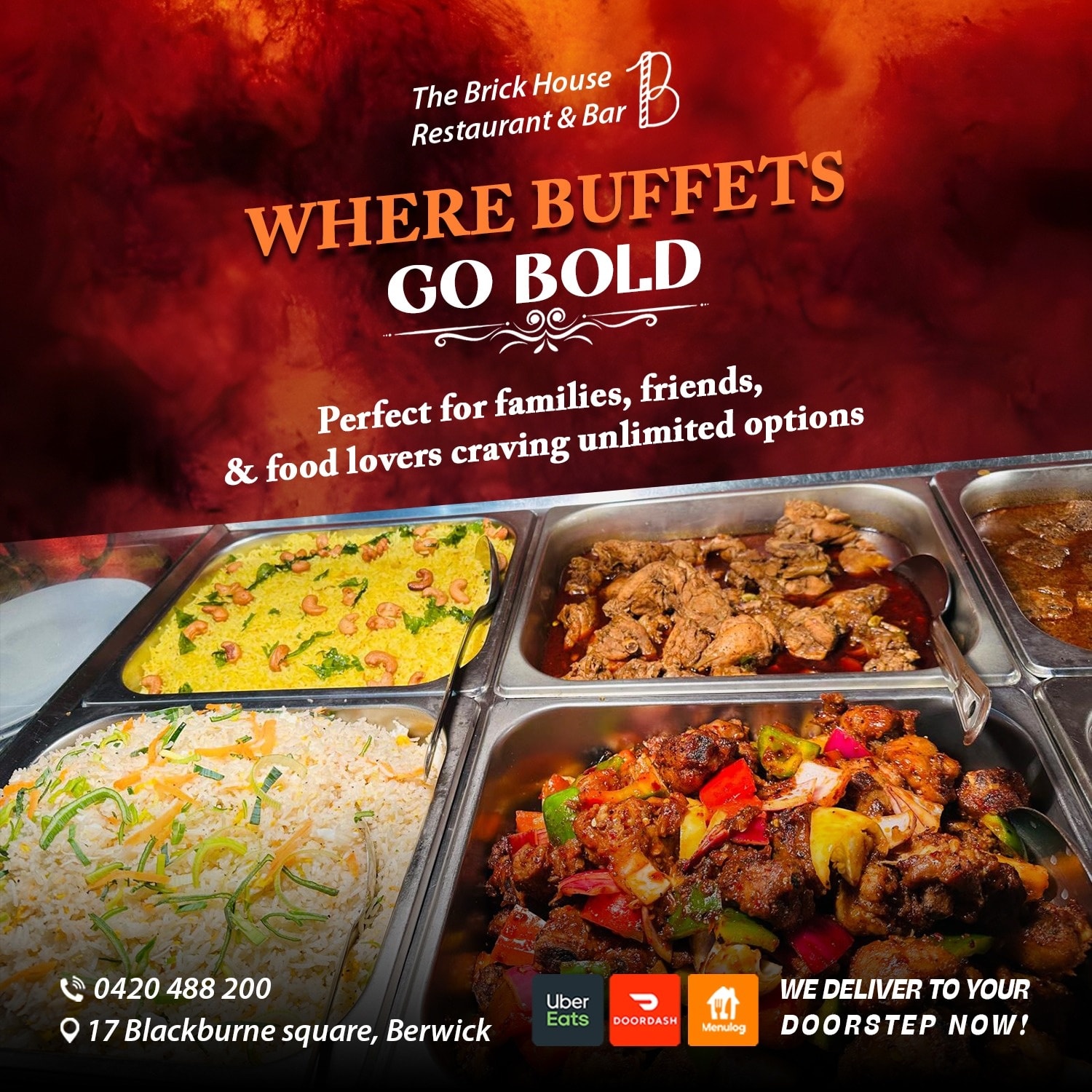 The Brick House - මේ සිකුරාදා buffet එක..🤩🥂 🍽️ Friday... | Facebook