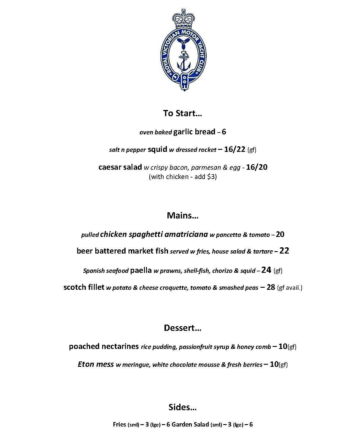 Members, the... - RVMYC - Royal Victorian Motor Yacht Club
