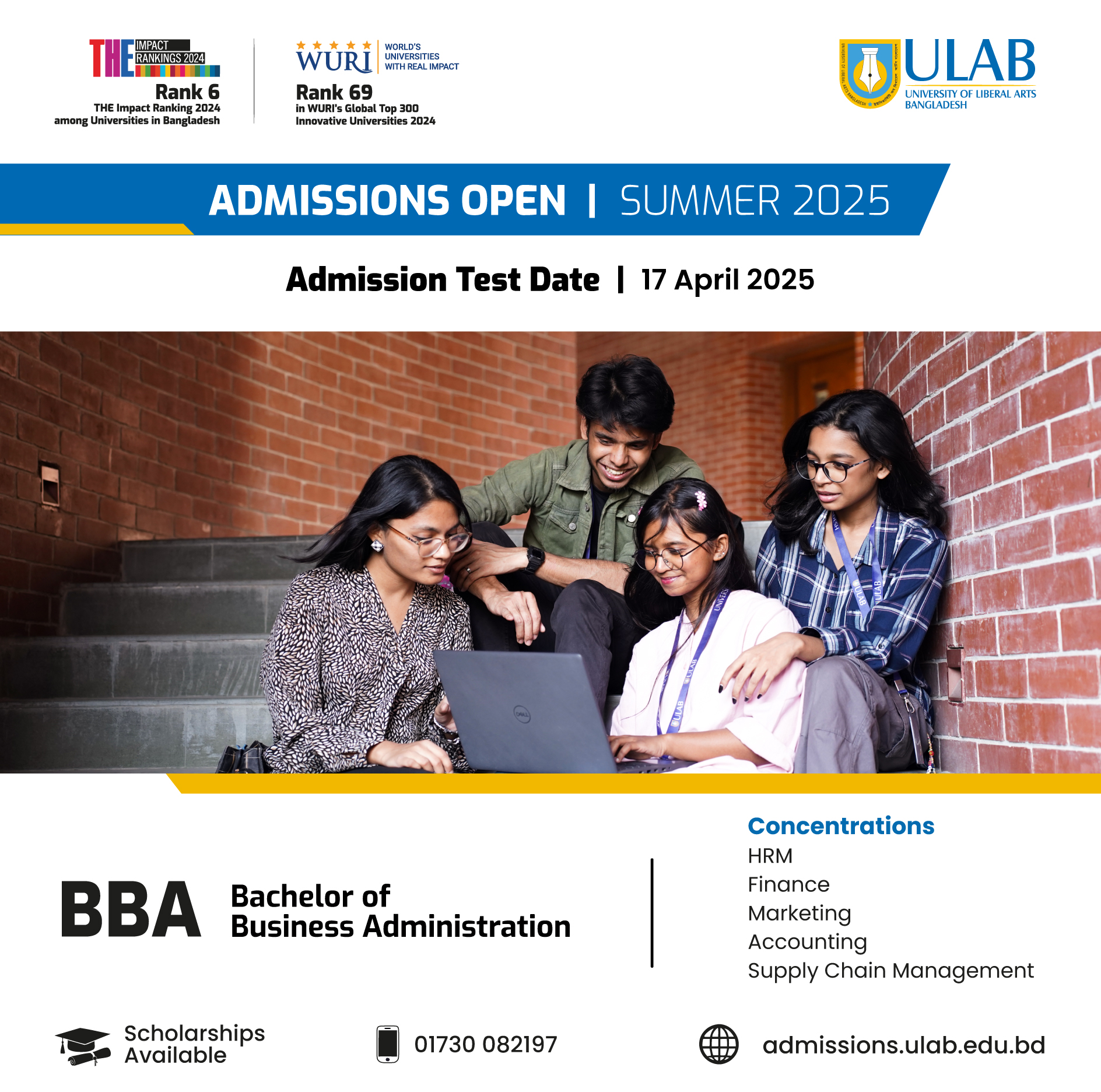 University of Liberal Arts Bangladesh (ULAB) | Dhaka