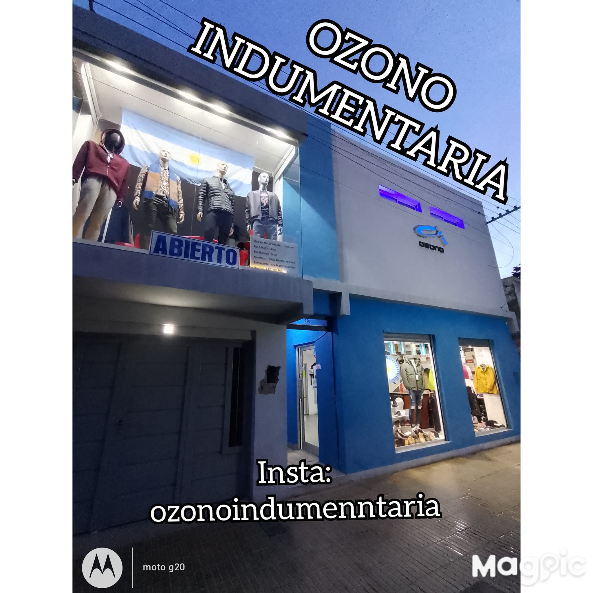 OZONO Indumentaria | Presidencia Roque Sáenz Peña