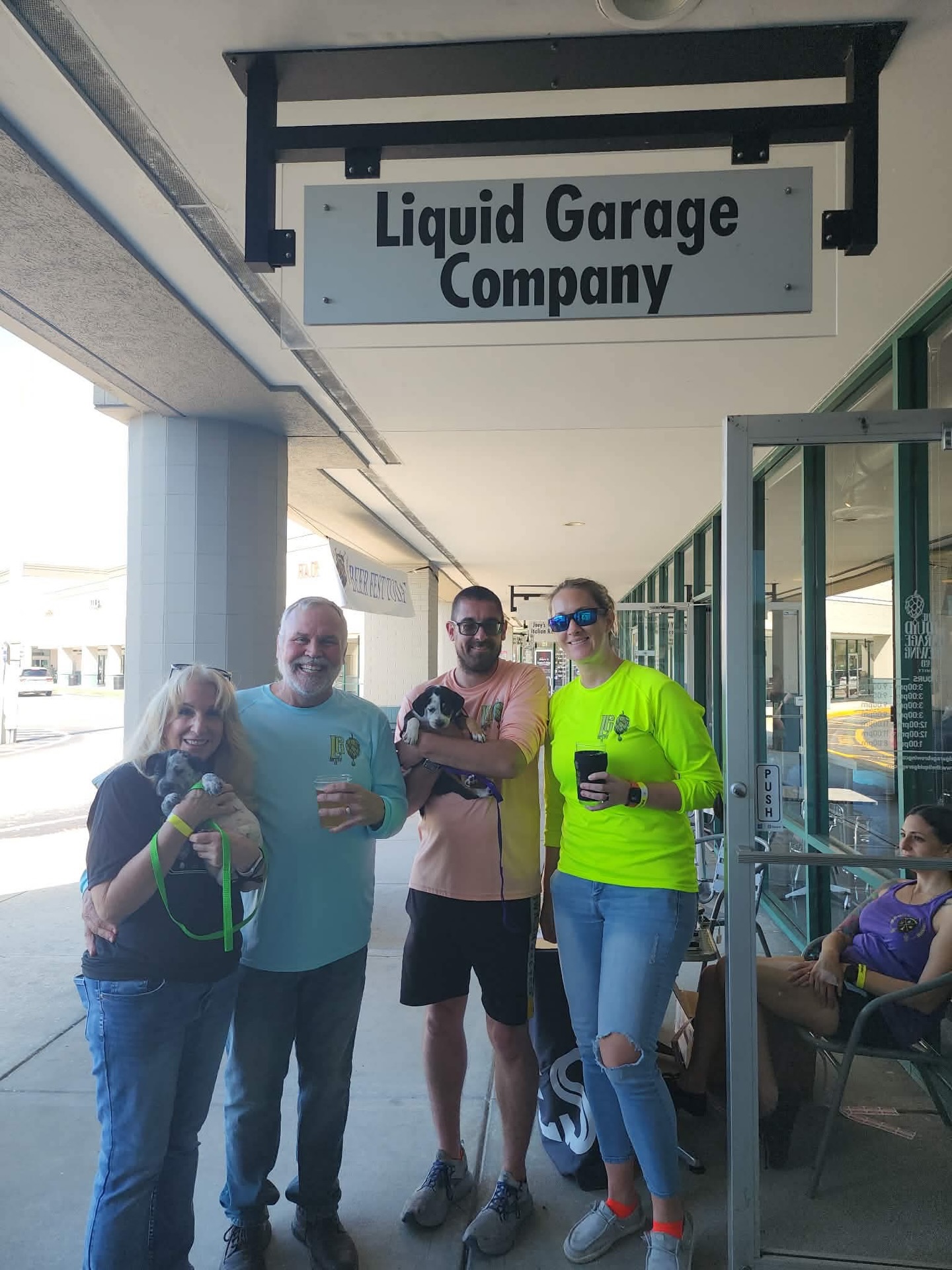 Great day at Liquid Garage!!! 🐶💚 ... - Mercy Full Project | Facebook