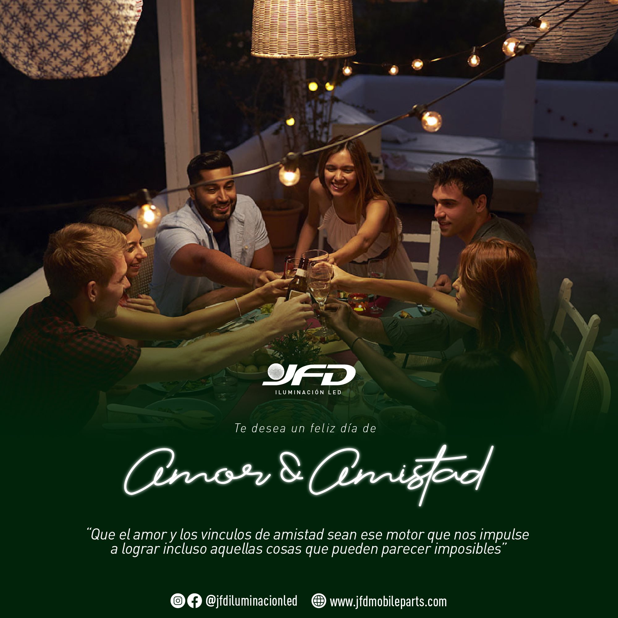 Celebra este día con nuestras... - JFD Iluminación LED