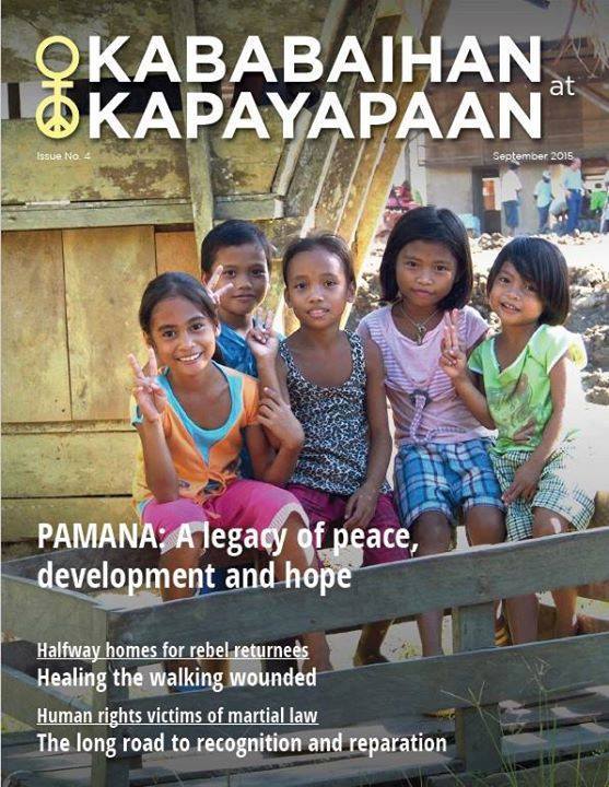 Payapa - Read stories from PAMANA communties on the 4th issues of the ...