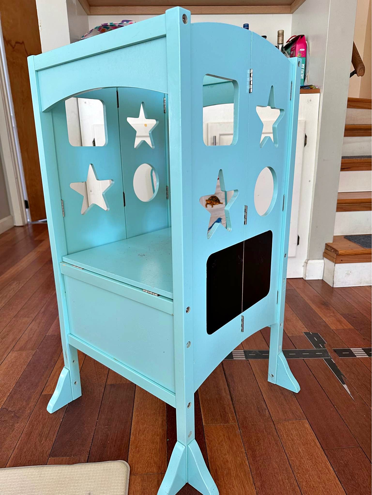 Guidecraft Folding Learning Tower for Toddlers - Arts & Crafts ...