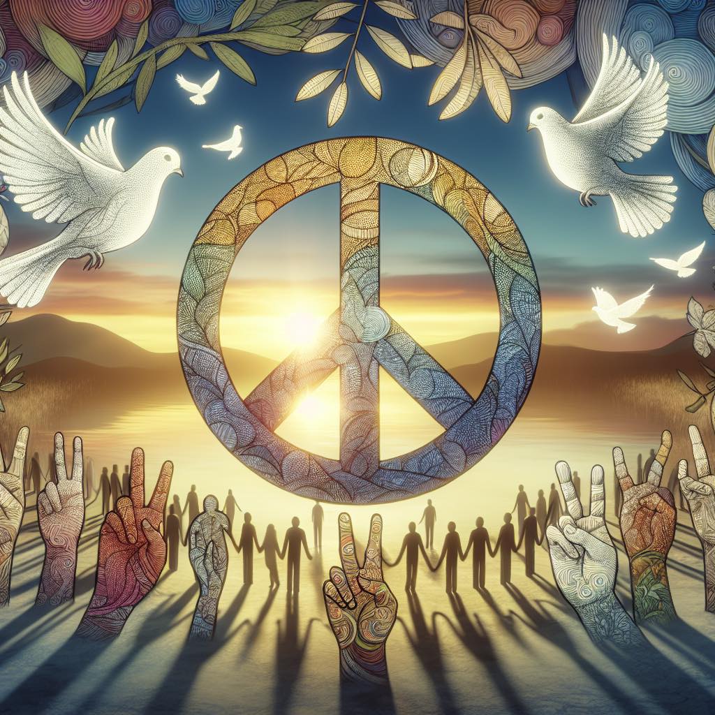HAPPY INTERNATIONAL WORLD DAY OF PEACE. September, 21, 2024 Enjoy