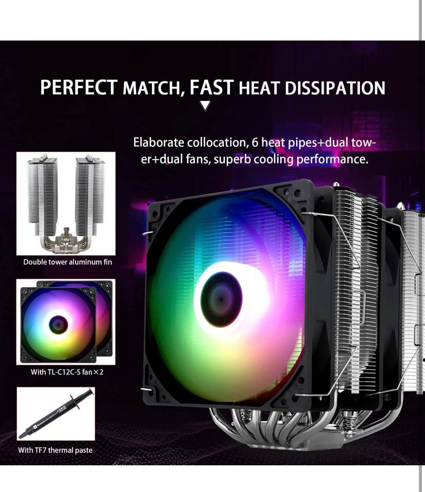 Thermalright Peerless Assassin 120 SE CPU Cooler – Brand New Open Box ...