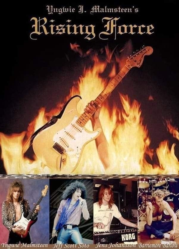 Yngwie J. Malmsteen's Rising Force 1984 lineup