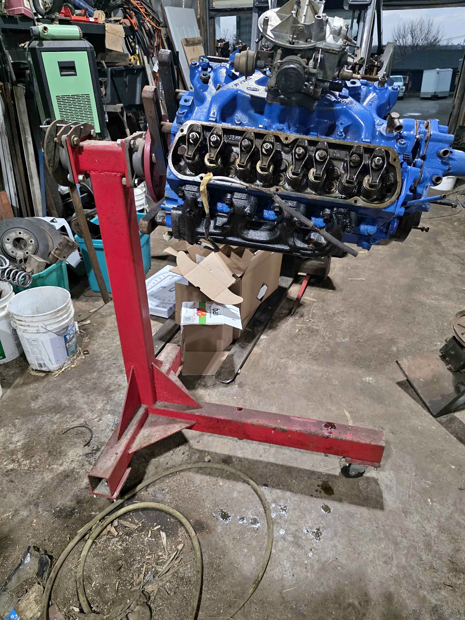 Strongway 1,500lb Engine stand - Weight Lifting Machines & Racks ...