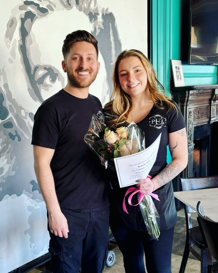 Pizza - ⭐️ 7 years at PBE—Congratulations Brandy! 🤩🍕🤩 . . . @pbe1336 # ...