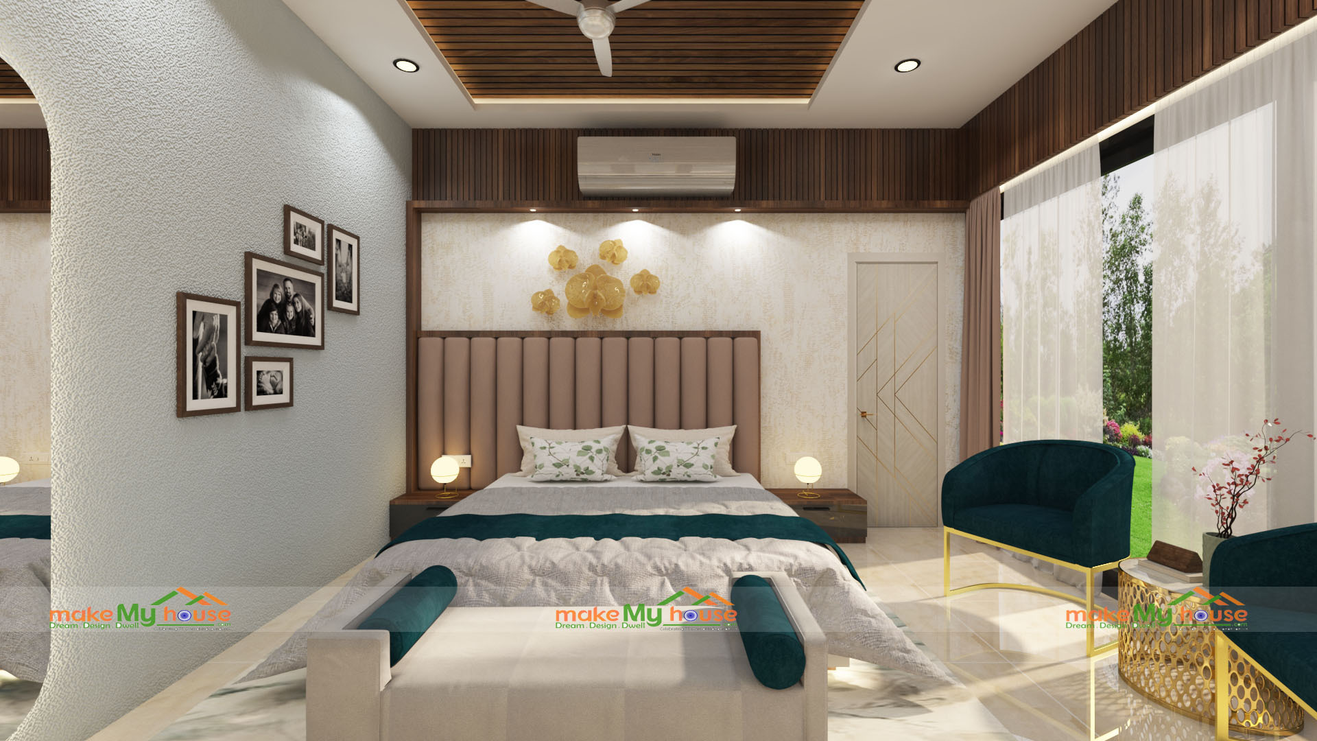 Make My House - Home Design: Beautiful Bedroom Interior... | Facebook