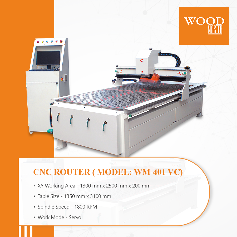 Woodmaster - Woodmaster’s CNC Router is designed with double linear ...