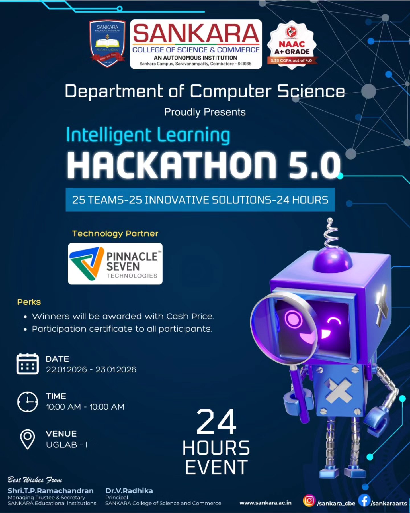 🚀 Intelligent... - Sankara College of Science and Commerce | Facebook