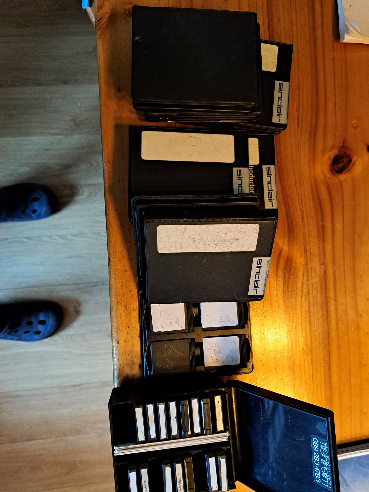J Valuing vintage Sinclair floppy disks