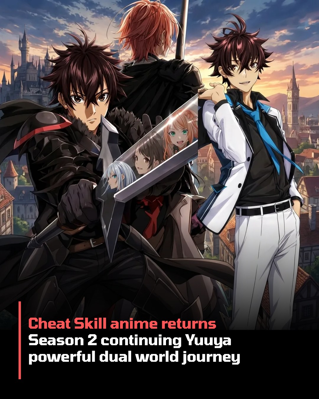 Season 2 of 'I Got a Cheat Skill in Another World' confirmed
