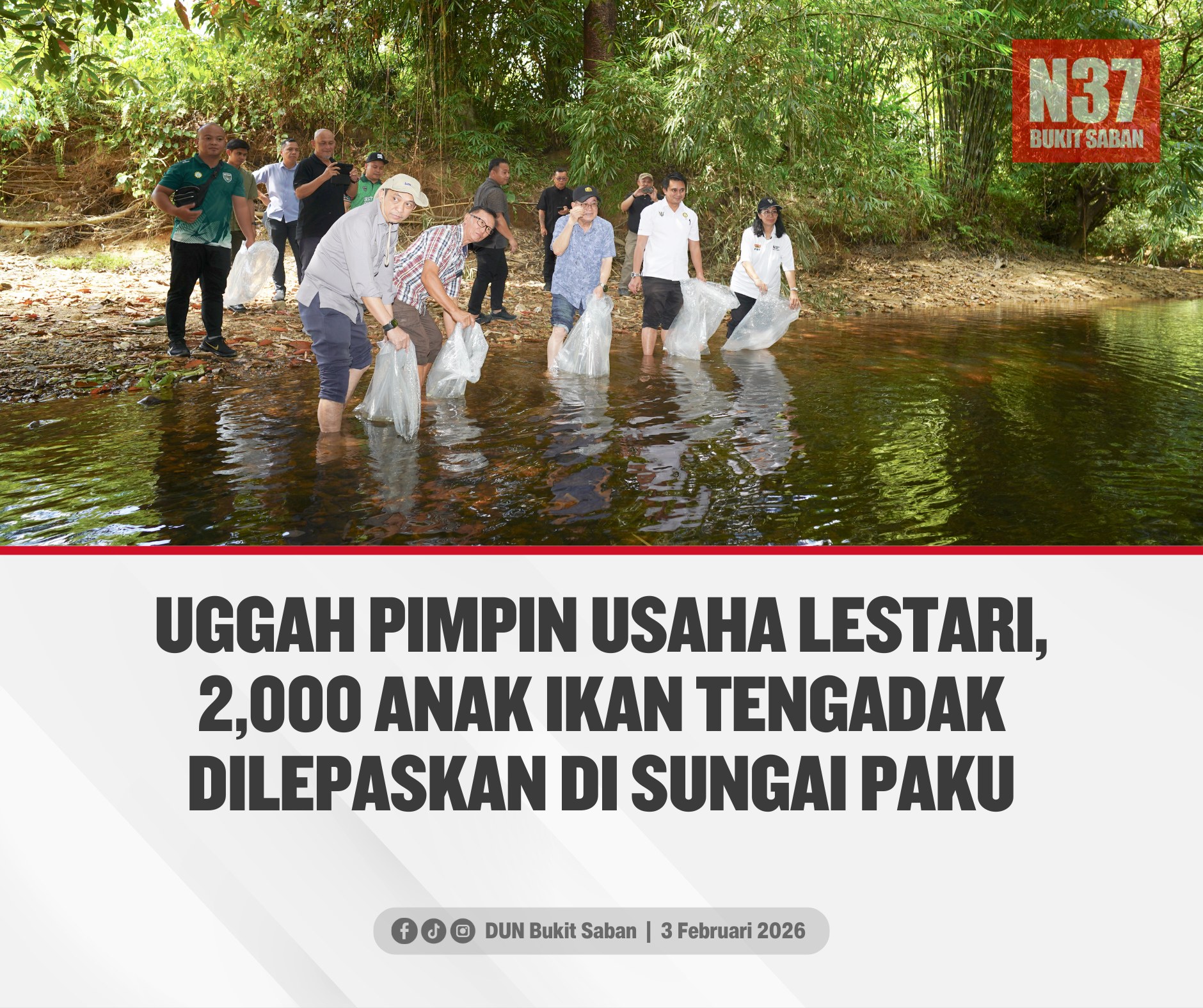 DUN - BETONG — Sepenyampau lebih 2,000 iku temuai ngerichahka agi ...