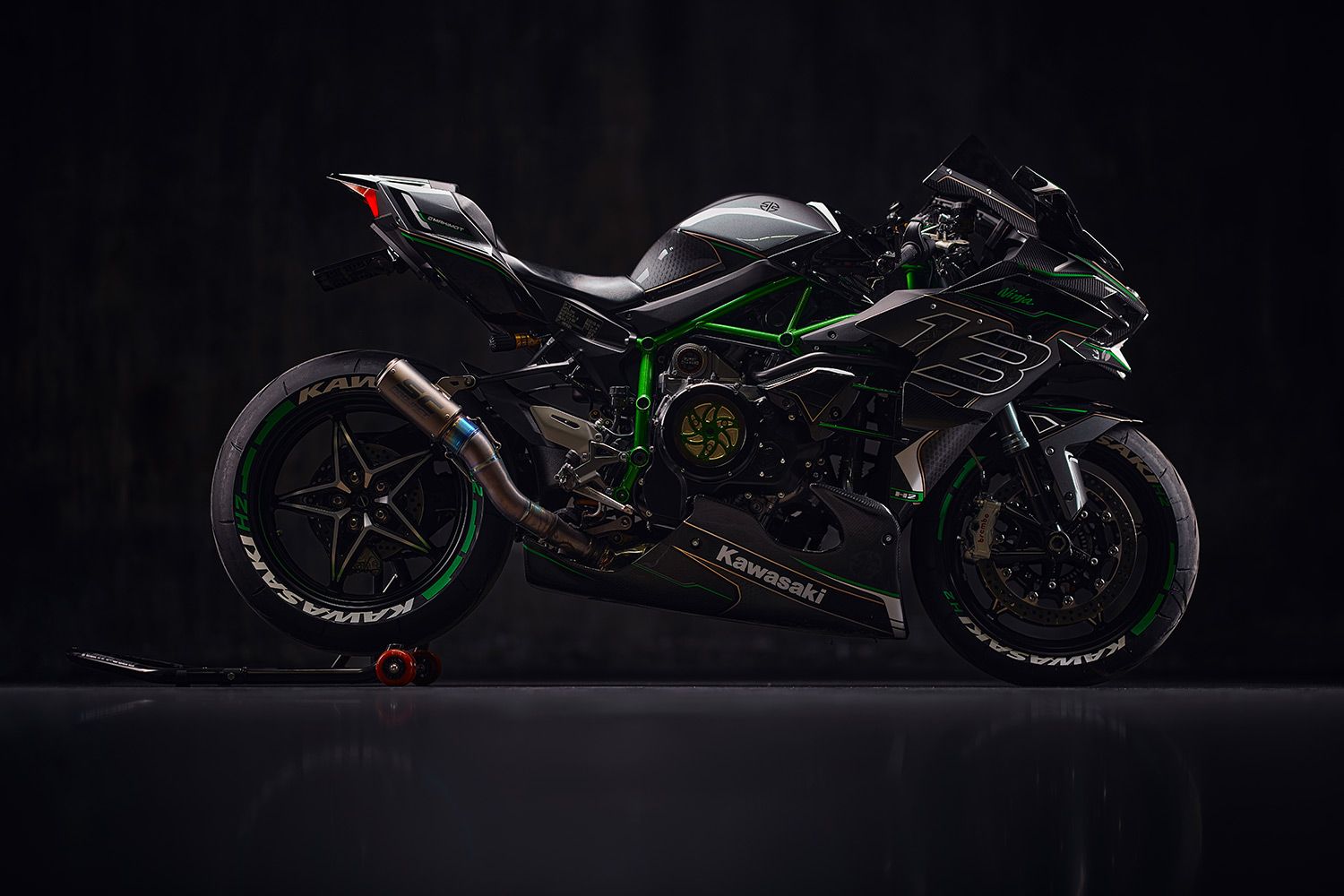 This is #green #power 💥 #ctmotors #Kawasaki